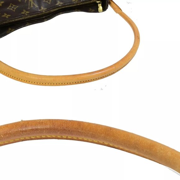 LOUIS VUITTON Looping GM Shoulder Bag Monogram Leather Brown USA M51145 37FA734 - Picture 8 of 16